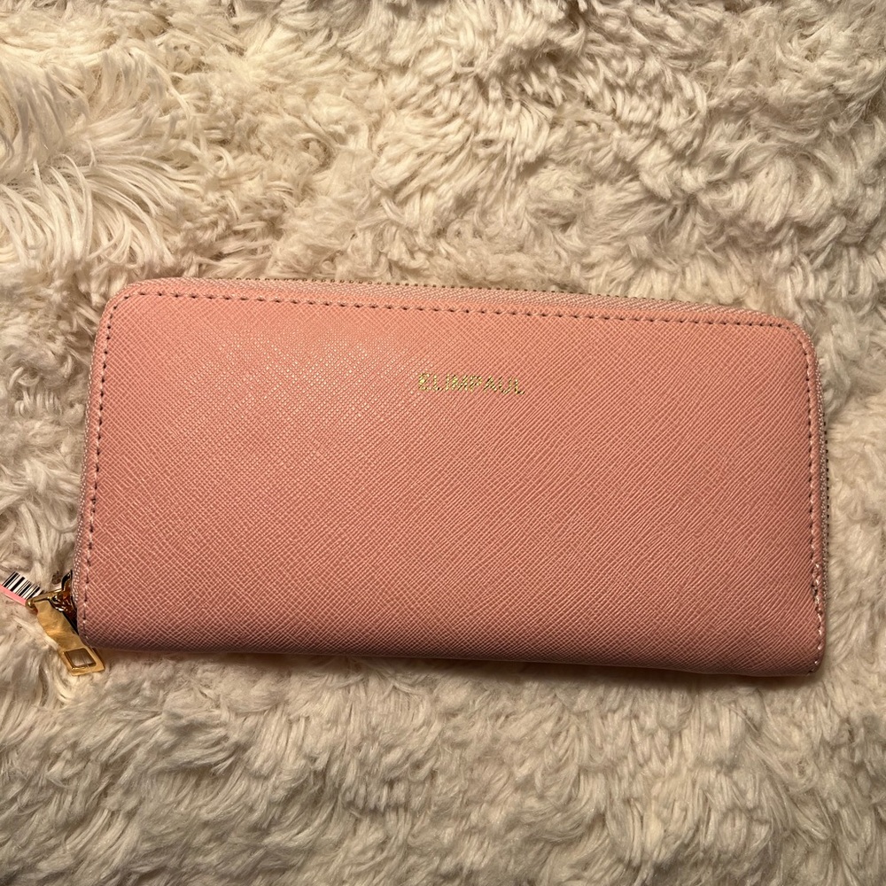 Pink Wallet Sleek Minimalist Design
